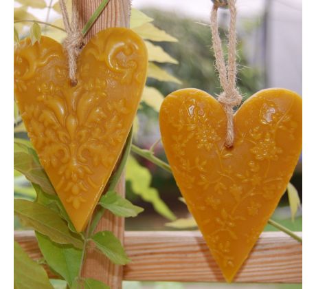 Voskové srdiečko úzke