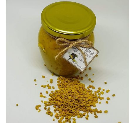 Pastovaný med s peľom VČELÍ ZÁZRAK 240 g