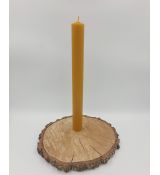 Hromničná sviečka liata s maľovaným krížom copy