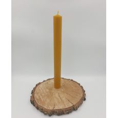 Hromničná sviečka liata s maľovaným krížom copy