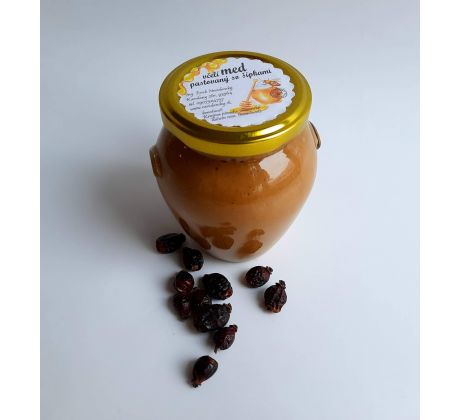 Pastovaný med so šípkami 240 g