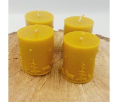 Sada adventných sviečok č.09